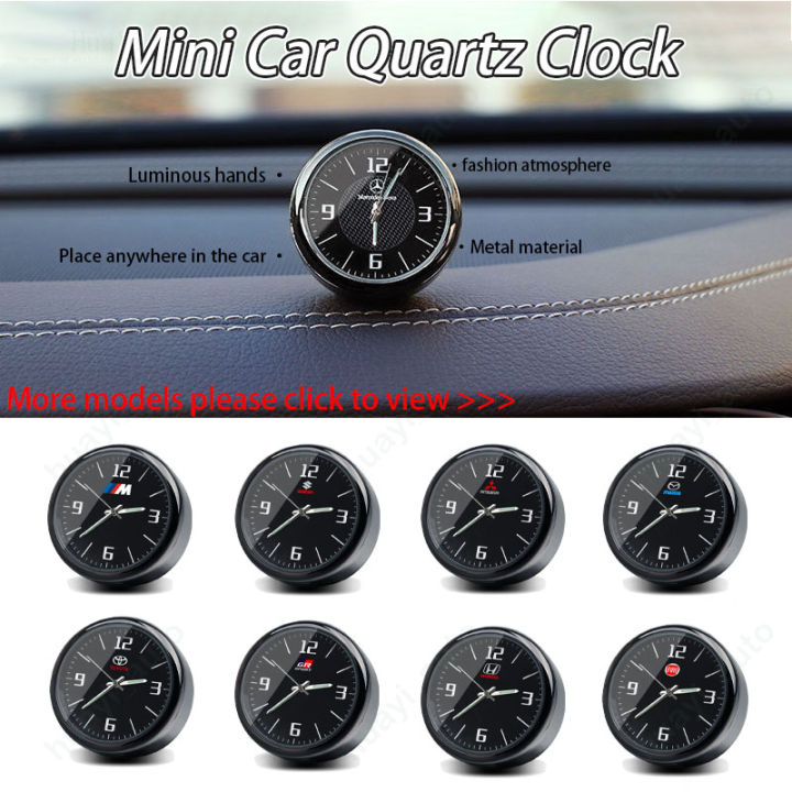 Luminous Mini Car Quartz Clock for Instrument Panel Air Outlet Any ...