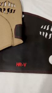 Thảm Taplo Da Chống Nắng Xe Honda HRV 2023-2018 Cao Cấp Da Vân Carbon Có Lớp Chống Trượt