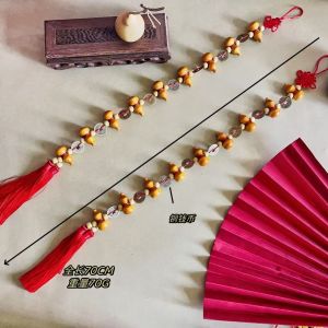 Peach Wood Gourd Ornament Wudi Coin Nine Five Supreme Copper Coin Gourd String Home Entrance Door Curtain Large Entrance