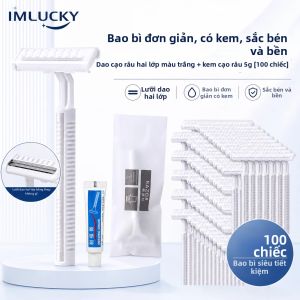 IMLUCKY | Dao Cạo Durable Di Động cho Khách Sạn