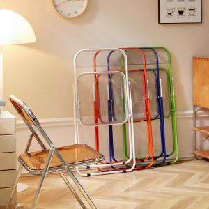 Transparent Folding Acrylic Dining Chair