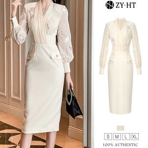 ZYHT womens dress work dress Korean dress Vacation dresse evening dress Attend event dresse Luxury dress Fashion dress party dress Wedding dresse 51135