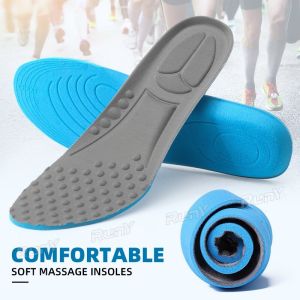 Tailorable Shock Absorbing Insoles Full Length Massage Cushion Insoles Boot Replacement Inserts