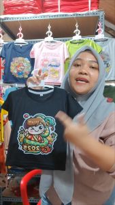 Code8.id DTF2 Baju Atasan Anak Anak Imlek CNY Sincia Karakter Cowo Ular Lucu 1 - 10 Tahun