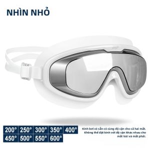 COPOZZ | COPOZZ Kính Bơi Cận Thị Dành Cho Người Lớn Mạ Điện Chống Sương Mù Bảo Vệ Tia Cực Tím Chống Nước Kính Bơi Chuyên Nghiệp Dành Cho Nam Và Nữ