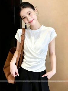 Fashionable Versatile Youthful Short Sleeve T-Shirt