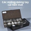 510 Chiếc Móng Tay Giả Hình Stiletto Trong Suốt Hình Thang, Chất Liệu Acrylic Gel, Kiểu Dáng Thẳng, Dùng Trang Trí Móng Tay, Tự Làm, Phong Cách Pháp. 