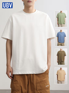 UBV | Cotton Ice Silk Round Neck Short Sleeve T-Shirt 260g
