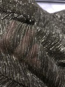 vải voan lưới dập ly màu vàng đồng _( khổ 1m5)mềm mỏng nhẹ May đầm váy áo thiết kế phối kiểu thời trang