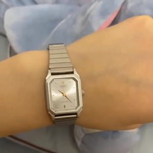 [2YEARS WARRANTY] Jam Tangan Perempuan Casio Women Fashion Watches Quartz Waterproof Watch Stainless Steel Casual Wristwatches Female Clock LQ-400D-7A