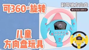 Childrens Toys Shop Steering Wheel Car Toy With Music gift box