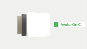 [2022 New Model] SIRIM Approved Schneider AvatarOn C Series Switches & Socket Dark Grey Doorbell Switch