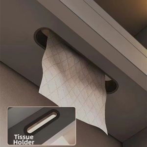 Bathroom Intelligent Mirror Cabinet Dispenser Tissue Open Hole Mouth Pull