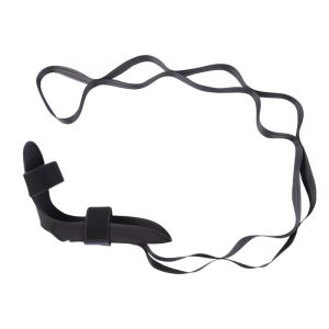 1pc Plantar Fasciitis Stretch Strap Yoga Leg Stretching Band Multi Loop Foot Ankle Calf Rehab Belt for Flexibility Therapy
