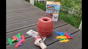 เกมส์เสียบถังโจรสลัด เกมส์เล่นเสี่ยงดวง ของเล่นเสริมพัฒนาการ Sunny Game 1001 #