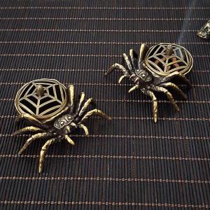 New Spider Incense Cone Holder Mini Asian Small Animal Burner For Home Office Meditation Gift