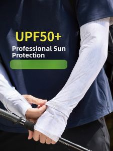 Miiow | Mens Sun Protection Sleeve Covers Summer Outdoor Driving Fishing Cycling Electric Vehicle Hand Protection Ice Sleeve Long Sleeve