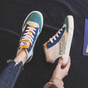 Dafu Flying High Spring High Top Canvas Shoes Retro Sports Casual Street Style Couple Board Shoes Breathable Lace up Sneakers