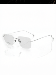 Evil Pet | Lightweight Rimless Titanium Prescription Blue Light Blocking Glasses