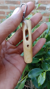 PIPA ONCE MINI KAYU KEMUNING SIBOLONG MULTI AKSESORIS GANTUNGAN KUNCI