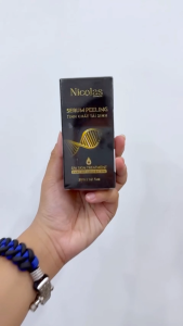 Combo Tái Sinh Nicolas - Bộ Đôi Serum Peeling 30ml & Kem Face Men Tảo Xanh Collagen 5g -  Mỹ Phẩm Ann