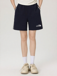 Gbiaior | Sporty Printed High Waisted Adjustable Shorts Loose Fit