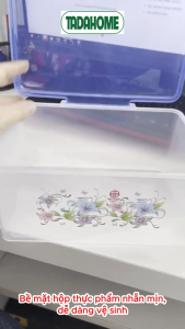 Hộp Nhựa Đựng Thực Phẩm Hộp Lạnh Trong Suốt Nắp Mở Việt Nhật 6726 - TADAHOME