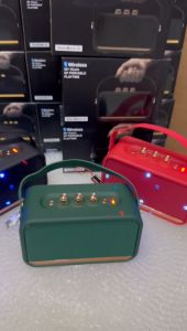 ใหม่ล่าสุด 30W ลำโพงบลูทูธไร้สายรุ่นW5 RGB เบสหนักมาก รองรับUSB-TF-FM-BT-TWS