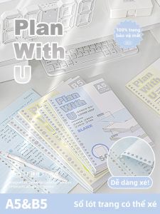 Planwith | Sổ Ghi Chép Lò Xo Bẻ Được