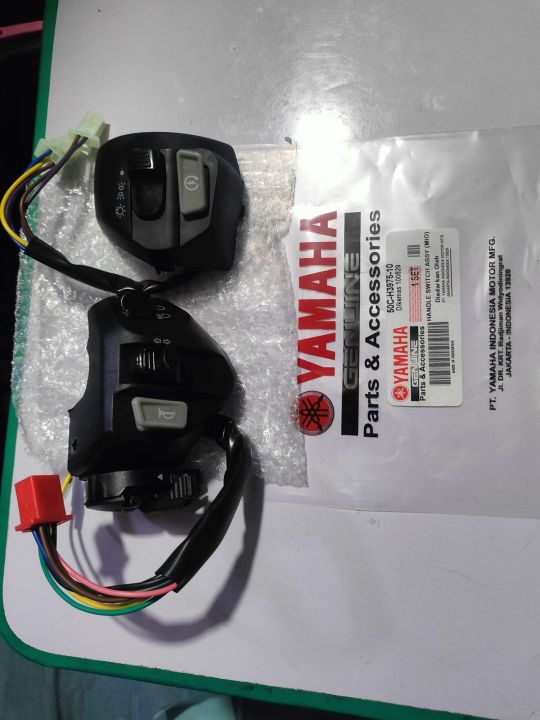 YAMAHA Mio sporty/soulty/amore handle switch set yamaha genuine | Lazada PH