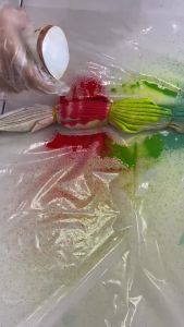 Combo màu nhuộm vải tổng hợp 200ml tặng 1L nước xả vải 200ml nước giữ màu quần áo 2 đôi vớ