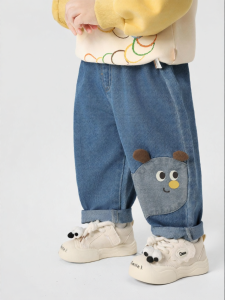 CUTEPANDAS | Quần Jeans 3D Mới Cho Mùa Xuân