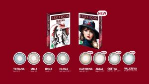 Soflens X2 RUSSIAN VELVET 14.5 MM by EXOTICON / Softlen Soflen Warna Normal