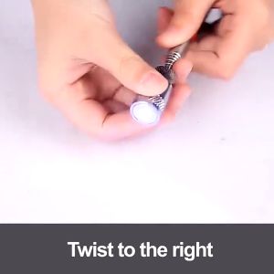 Telescopic Magnetic Picker with LED Light Magnetic Rod Stick Adjustable Length up to 79cm