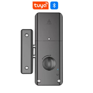 Hidden Motor Lock TTLOCK/Support Tuya App Keyless Entry Door Lock Concealed Invisible Installation IC Card Lock Wooden Door