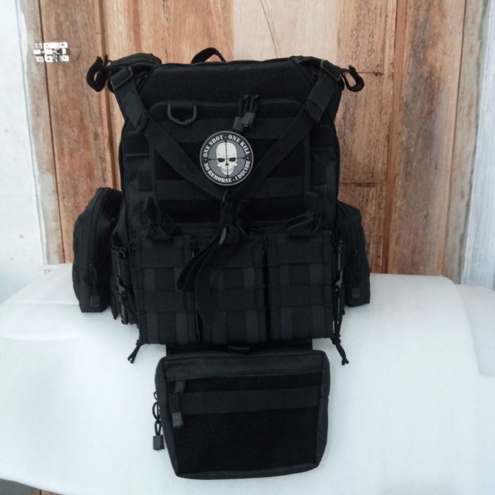 Body Vest Black Mamba Tactical Romi King Mamba Tactical Lazada Indonesia