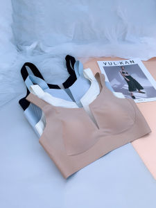 Wireless Large Size Sports Bra Womens Adjustment Type Thin Strapless Yoga Top Sensual Thin Cup Nylon Fabric All Season Use