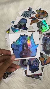 Stiker Hologram Madara ukuran 8 cm