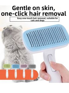 Petone dOrage | Fur Removal Pet Comb For Long-Haired Cats and Dogs