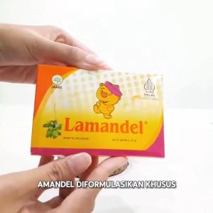Lamandel Obat Amandel - 12 sachet