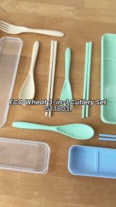 ECO Wheat 3-in-1 Cutlery Set