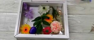 3D Photo Frame Hollow Depth 3cm for Flowers Plant Pins Medals Tickets and Photos Display Shadow Box for DIY Art Crafts Display