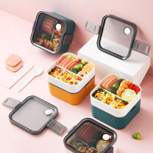 Student Portable Microwavable Food-grade Insulated Lunch Box