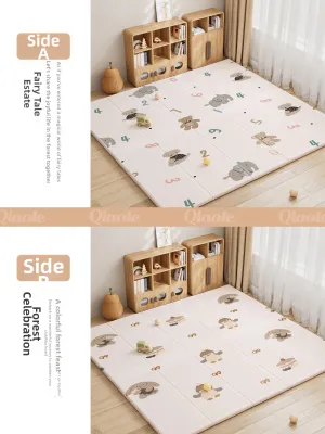 QIAOLEXIONG | Foldable Non-toxic Thick Baby Crawl Mat