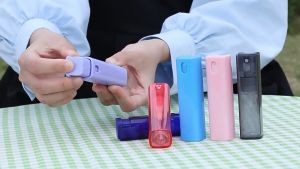 Alcohol Perfume Spray Empty Bottle with Long Lace