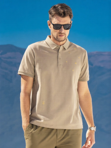 Enjeolon | Cooling Antibacterial Embroidered Polo Shirt