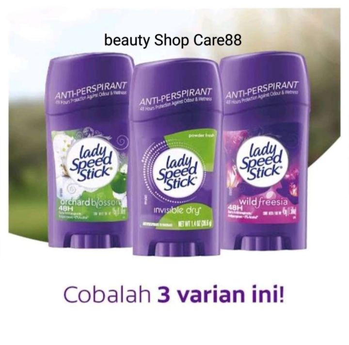 Deodorant lady speed stick 3 Varian Lazada Indonesia