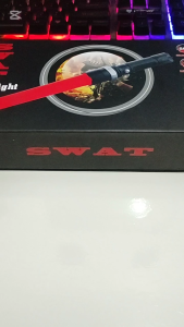 Senter LED Premium Swat Dengan Cone Lalu Lintas