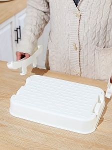 ชั้นวางของรถเข็นพลาสติก 3/4ชั้น มีล้อเลื่อนเคลื่อนย้ายสะดวกล็อค