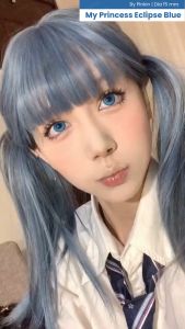 COD SOFTLENS MY PRINCESS & ECLIPS BLUE BIG LENS BY PINKIN